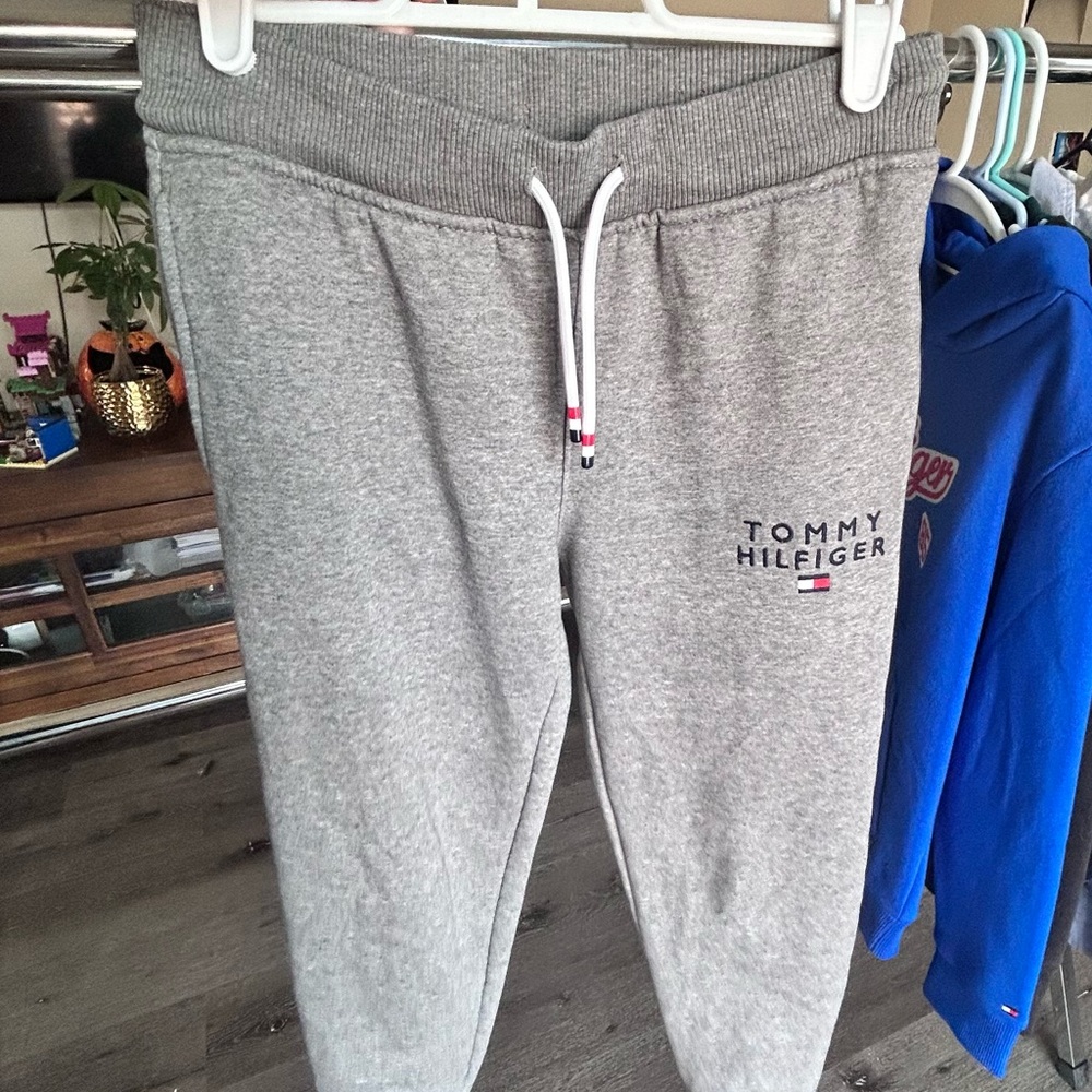 Tommy Hilfiger Kids Gray Sweatpants